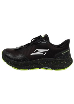Buty sportowe Skechers Go Run 220874/BKLM czarne ze sklepu ButyModne.pl w kategorii Buty sportowe męskie - zdjęcie 178428230