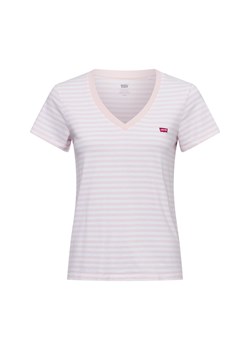 Levi's Koszulka damska Kobiety Bawełna różowy w paski - id: 742686-0001-09960 - marki Levi's - 178429161 Levi's Koszulka damska Kobiety Bawełna różowy w paski ze sklepu vangraaf w kategorii Bluzki damskie - zdjęcie 178429161