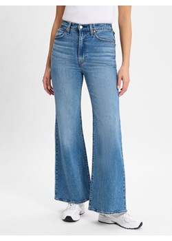 Levi's Dżinsy - Ribcage Bell Kobiety Bawełna light stone jednolity ze sklepu vangraaf w kategorii Jeansy damskie - zdjęcie 178429223