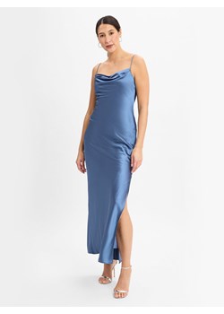 Marie Lund Damska sukienka wieczorowa Kobiety indygo jednolity ze sklepu vangraaf w kategorii Sukienki - zdjęcie 178429263