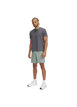 Męskie spodenki do biegania Under Armour UA Launch Pro 7\'\' Shorts - zielone ze sklepu Sportstylestory.com w kategorii Spodenki męskie - zdjęcie 178430324