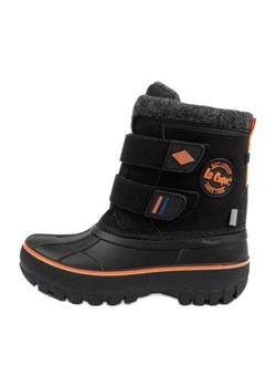 Śniegowce Lee Cooper LCJ-24-44-2865K czarne ze sklepu ButyModne.pl w kategorii Buty zimowe dziecięce - zdjęcie 178431362
