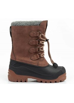 Śniegowce Lee Cooper LCJ-24-44-2842K brązowe ze sklepu ButyModne.pl w kategorii Buty zimowe dziecięce - zdjęcie 178431363