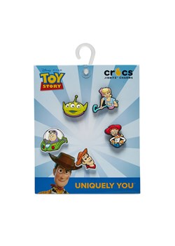 Ozdoba do butów Crocs Jibbitz Toy Story 5 Pack 10009670 Kolorowy ze sklepu eobuwie.pl w kategorii Przypinki - zdjęcie 178446540