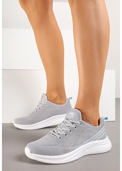 Szaro-Niebieskie Buty Sportowe Sneakersy Ombre na Piankowej Podeszwie Arelinas ze sklepu born2be.pl w kategorii Buty sportowe damskie - zdjęcie 178446660
