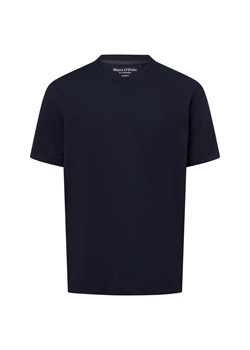 Marc O'Polo Koszulka męska Mężczyźni Bawełna granatowy jednolity ze sklepu vangraaf w kategorii T-shirty męskie - zdjęcie 178449210