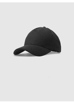 Czapka z daszkiem uniseks 4F 4FWSS25ACABU400 - czarna ze sklepu Sportstylestory.com w kategorii Czapki z daszkiem damskie - zdjęcie 178449492