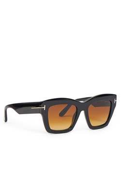 Okulary przeciwsłoneczne Tom Ford FT1191 01F Czarny ze sklepu eobuwie.pl w kategorii Okulary przeciwsłoneczne damskie - zdjęcie 178451220