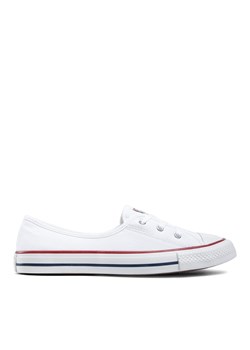 Trampki Converse Chuck Taylor All Star Ballet Lace Slip 566774C Biały ze sklepu eobuwie.pl w kategorii Trampki damskie - zdjęcie 178451224