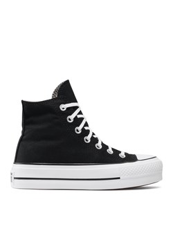 Trampki Converse Chuck Taylor All Star Lift Hi 560845C Czarny ze sklepu eobuwie.pl w kategorii Trampki damskie - zdjęcie 178451250