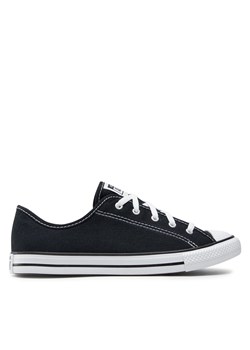 Trampki Converse Chuck Taylor All Star Dainty Ox 564982C Czarny ze sklepu eobuwie.pl w kategorii Trampki damskie - zdjęcie 178451322