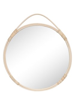 House Nordic Lustro w kolorze jasnobrązowym - Ø 50 cm ze sklepu Limango Polska w kategorii Lustra - zdjęcie 178451800