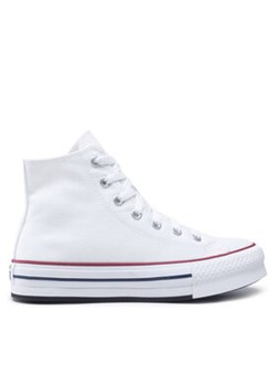 Converse Trampki Chuck Taylor All Star Eva Lift Hi 272856C Biały ze sklepu MODIVO w kategorii Trampki damskie - zdjęcie 178452134