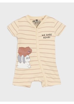 Sinsay - Rampers We Bare Bears - kremowy ze sklepu Sinsay w kategorii Odzież dla niemowląt - zdjęcie 178454804