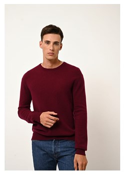 Just Cashmere Kaszmirowy sweter &quot;Howard&quot; w kolorze bordowym ze sklepu Limango Polska w kategorii Swetry męskie - zdjęcie 178477191