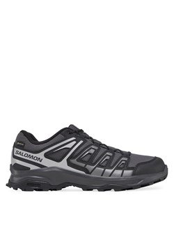 Trekkingi Salomon Extegra Gore-Tex L47768800 Szary ze sklepu eobuwie.pl w kategorii Buty trekkingowe męskie - zdjęcie 178477504