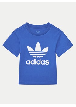 adidas T-Shirt adicolor Trefoil IY2376 Niebieski Regular Fit ze sklepu MODIVO w kategorii T-shirty chłopięce - zdjęcie 178478370