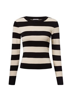 Noisy May Sweter damski - NMJaz Kobiety czarny w paski ze sklepu vangraaf w kategorii Swetry damskie - zdjęcie 178480884