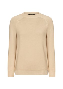 Weekend Max Mara Damski sweter z dzianiny - Linz Kobiety Bawełna écru jednolity ze sklepu vangraaf w kategorii Swetry damskie - zdjęcie 178480890