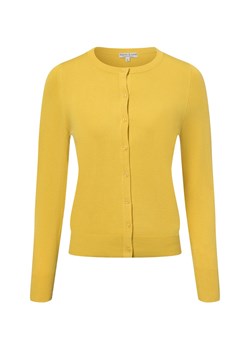 Marie Lund Kardigan damski Kobiety Sztuczne włókno żółty jednolity ze sklepu vangraaf w kategorii Swetry damskie - zdjęcie 178480900