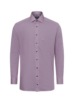 OLYMP Luxor modern Fit Męska koszula biznesowa Mężczyźni Modern Fit Bawełna czerwony wzorzysty ze sklepu vangraaf w kategorii Koszule męskie - zdjęcie 178480920