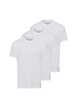 Calvin Klein T-shirt w 3-paku Mężczyźni Bawełna biały jednolity ze sklepu vangraaf w kategorii Podkoszulki męskie - zdjęcie 178480943
