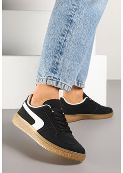 Czarne Casualowe Sneakersy Typu Kultowe Tenisówki Ablerri ze sklepu renee.pl w kategorii Buty sportowe damskie - zdjęcie 178492703