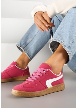 Różowe Casualowe Sneakersy Typu Kultowe Tenisówki Ablerri ze sklepu renee.pl w kategorii Buty sportowe damskie - zdjęcie 178492721