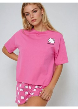 Sinsay - Piżama dwuczęściowa Hello Kitty - różowy ze sklepu Sinsay w kategorii Piżamy damskie - zdjęcie 178502560