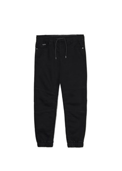 Cropp - Jeansy jogger z ozdobnymi przeszyciami - czarny ze sklepu Cropp w kategorii Spodnie męskie - zdjęcie 178514332