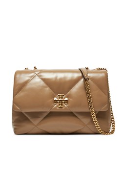 Torebka Tory Burch 154704 Brązowy ze sklepu eobuwie.pl w kategorii Kopertówki - zdjęcie 178529622