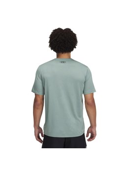 Męska koszulka treningowa Under Armour UA Tech Vent Jcqrd SS - zielona ze sklepu Sportstylestory.com w kategorii T-shirty męskie - zdjęcie 178529780