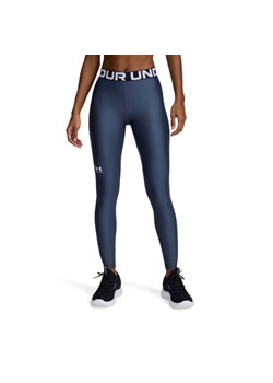 Damskie legginsy treningowe Under Armour UA HG Legging - szare ze sklepu Sportstylestory.com w kategorii Spodnie damskie - zdjęcie 178529824