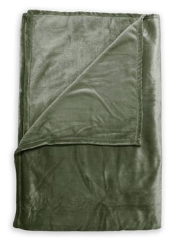 Zo!Home Pled "Cara" w kolorze oliwkowym ze sklepu Limango Polska w kategorii Tekstylia - zdjęcie 178531712