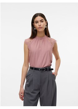 Vero Moda Bluzka w kolorze szaroróżowym ze sklepu Limango Polska w kategorii Bluzki damskie - zdjęcie 178532920