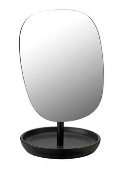 Stelton Lustro &quot;Fjord&quot; w kolorze czarnym - 25 x 15 cm ze sklepu Limango Polska w kategorii Lustra - zdjęcie 178533122