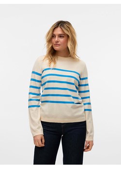 Vero Moda Sweter w kolorze kremowo-błękitnym ze sklepu Limango Polska w kategorii Swetry damskie - zdjęcie 178533182