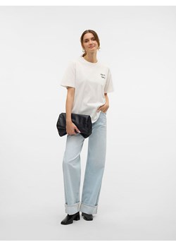 Vero Moda Koszulka w kolorze białym ze sklepu Limango Polska w kategorii Bluzki damskie - zdjęcie 178533292