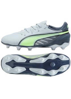 Buty Puma King Match Jr FG/AG 108048-03 Białe ze sklepu ButyModne.pl w kategorii Buty sportowe dziecięce - zdjęcie 178534254
