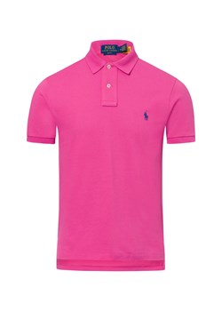 Polo Ralph Lauren Męska koszulka polo Mężczyźni Bawełna fuksja jednolity ze sklepu vangraaf w kategorii T-shirty męskie - zdjęcie 178537500