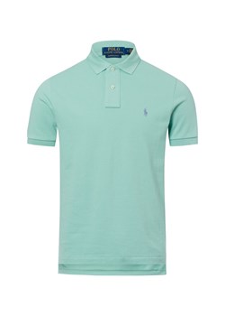 Polo Ralph Lauren Męska koszulka polo Mężczyźni Bawełna seledynowy jednolity ze sklepu vangraaf w kategorii T-shirty męskie - zdjęcie 178537502
