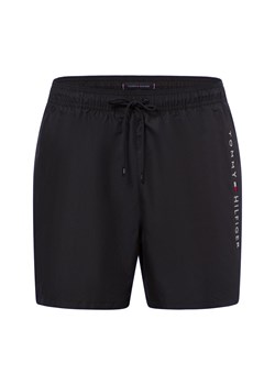 Tommy Hilfiger Męskie kąpielówki Mężczyźni czarny jednolity ze sklepu vangraaf w kategorii Kąpielówki - zdjęcie 178537521
