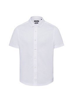 Ragman Męska koszulka polo Mężczyźni biały jednolity ze sklepu vangraaf w kategorii T-shirty męskie - zdjęcie 178537544