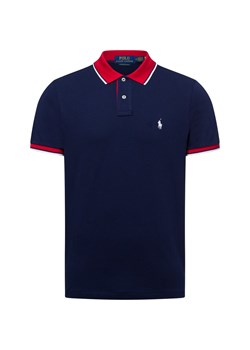 Polo Ralph Lauren Męska koszulka polo Mężczyźni Bawełna granatowy jednolity ze sklepu vangraaf w kategorii T-shirty męskie - zdjęcie 178537563