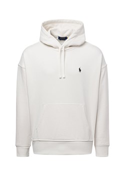 Polo Ralph Lauren Męski sweter z kapturem Mężczyźni Bawełna écru jednolity ze sklepu vangraaf w kategorii Bluzy męskie - zdjęcie 178537570