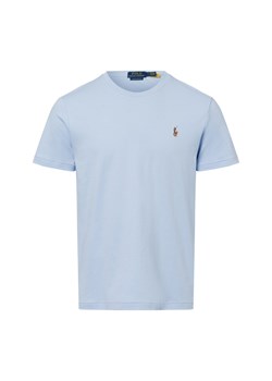 Polo Ralph Lauren Koszulka męska Mężczyźni Bawełna jasnoniebieski jednolity - id: 757222-0003-09920 - marki Polo Ralph Lauren - 178537574 Polo Ralph Lauren Koszulka męska Mężczyźni Bawełna jasnoniebieski jednolity ze sklepu vangraaf w kategorii T-shirty męskie - zdjęcie 178537574