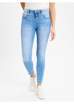 Street One Dżinsy Kobiety Bawełna light stone jednolity ze sklepu vangraaf w kategorii Jeansy damskie - zdjęcie 178537630