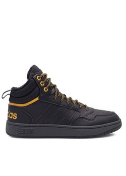 adidas Sneakersy HOOPS 3.0 MID WINTER IG7928 Czarny ze sklepu MODIVO w kategorii Buty sportowe męskie - zdjęcie 178546524