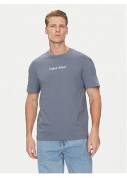 Calvin Klein T-Shirt Hero K10K111346 Szary Regular Fit ze sklepu MODIVO w kategorii T-shirty męskie - zdjęcie 178546552