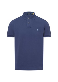 Polo Ralph Lauren Męska koszulka polo Mężczyźni Bawełna granatowy jednolity ze sklepu vangraaf w kategorii T-shirty męskie - zdjęcie 178551542